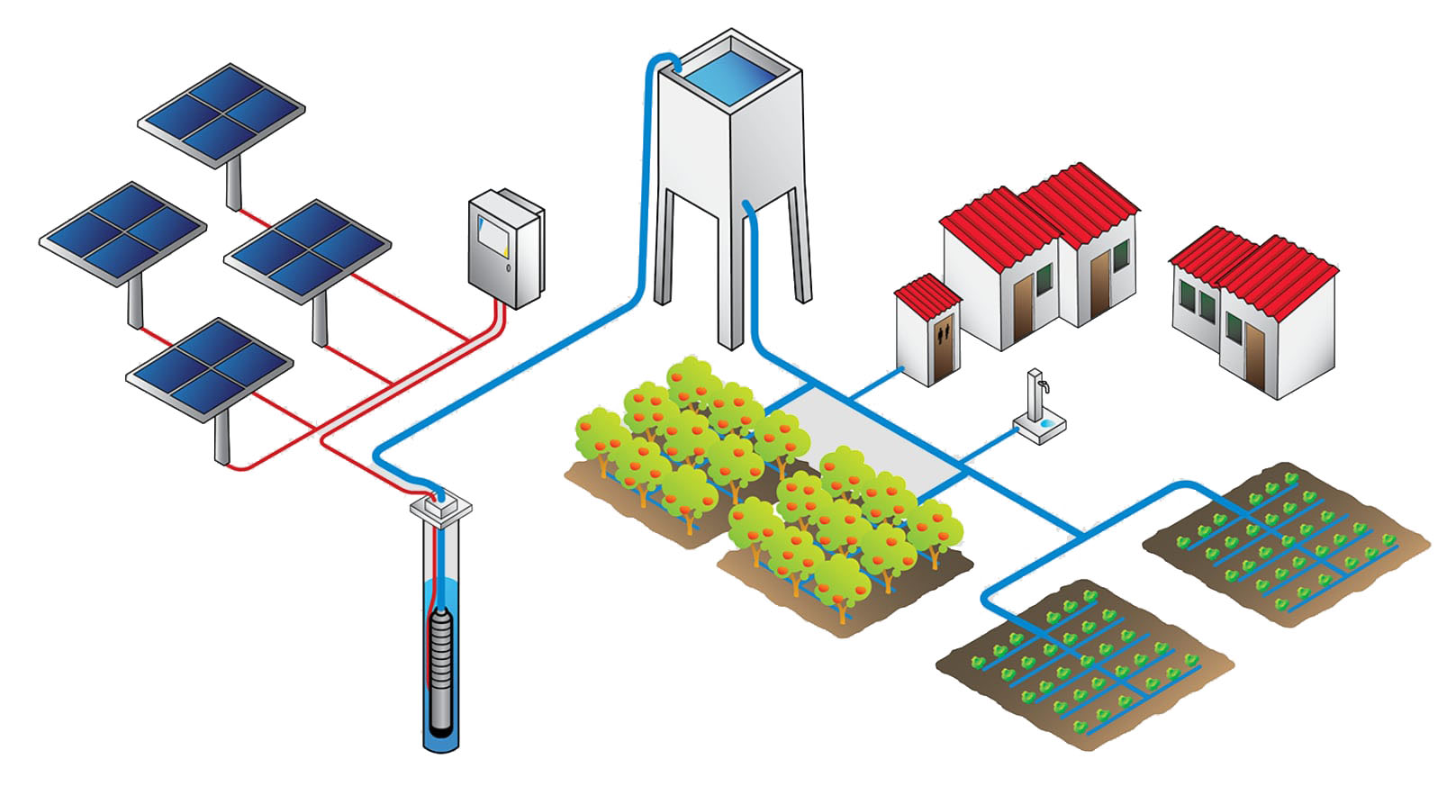 Pompage et Irrigation Solaire